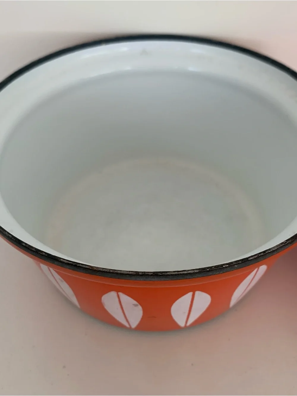 Cathrineholm Holm Orange Lotus Stock Pot, Serving Dish, Casserole With Lid